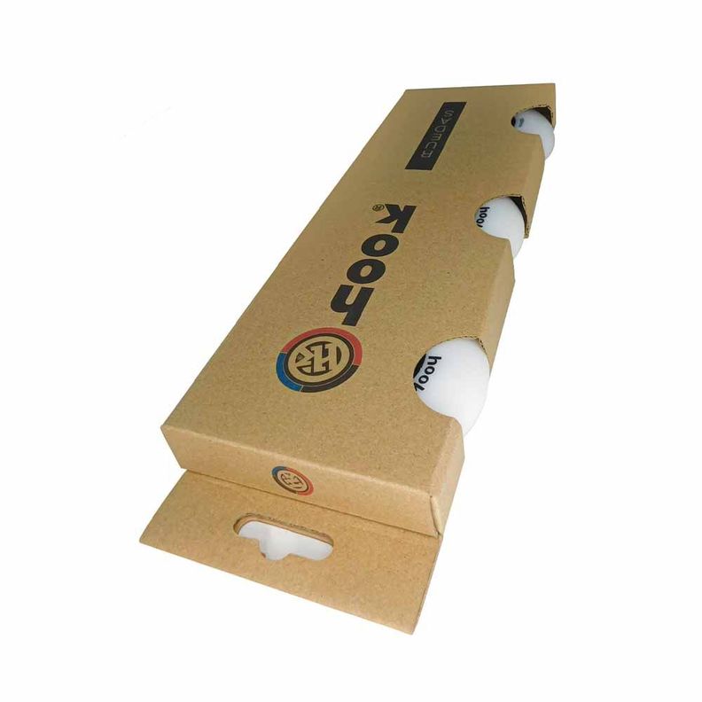 Ruedas Hook En Línea 110mm Blancas Con Luz-4