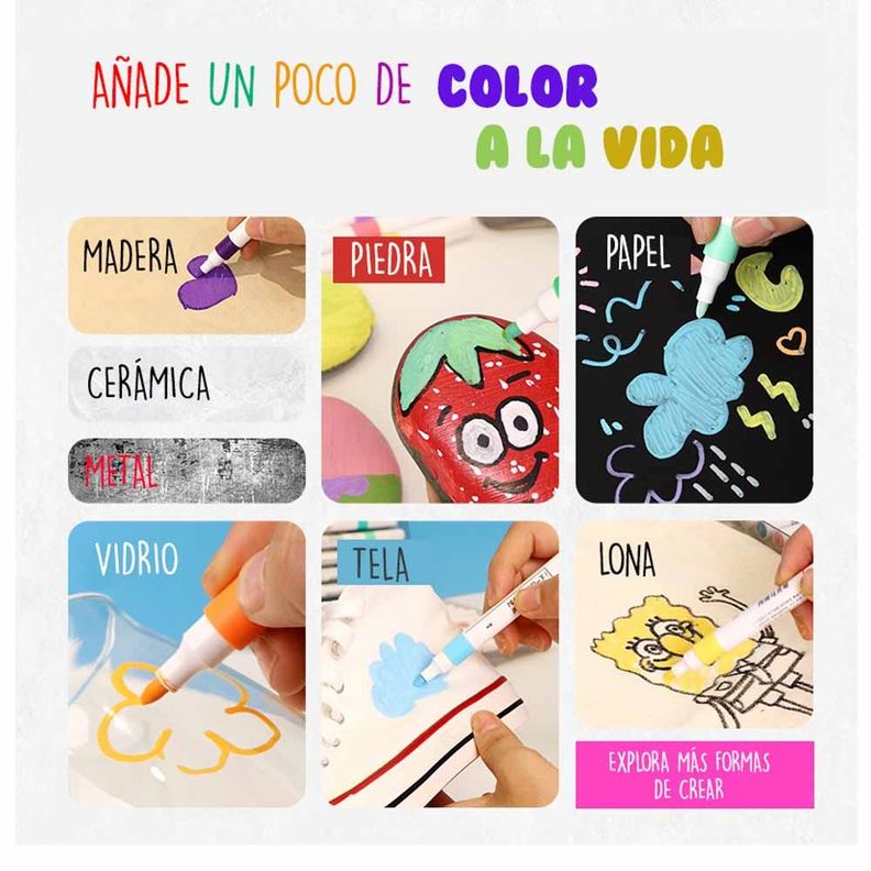 Himi - Miya Set De Marcadores Acrilicos 36 Colores-8