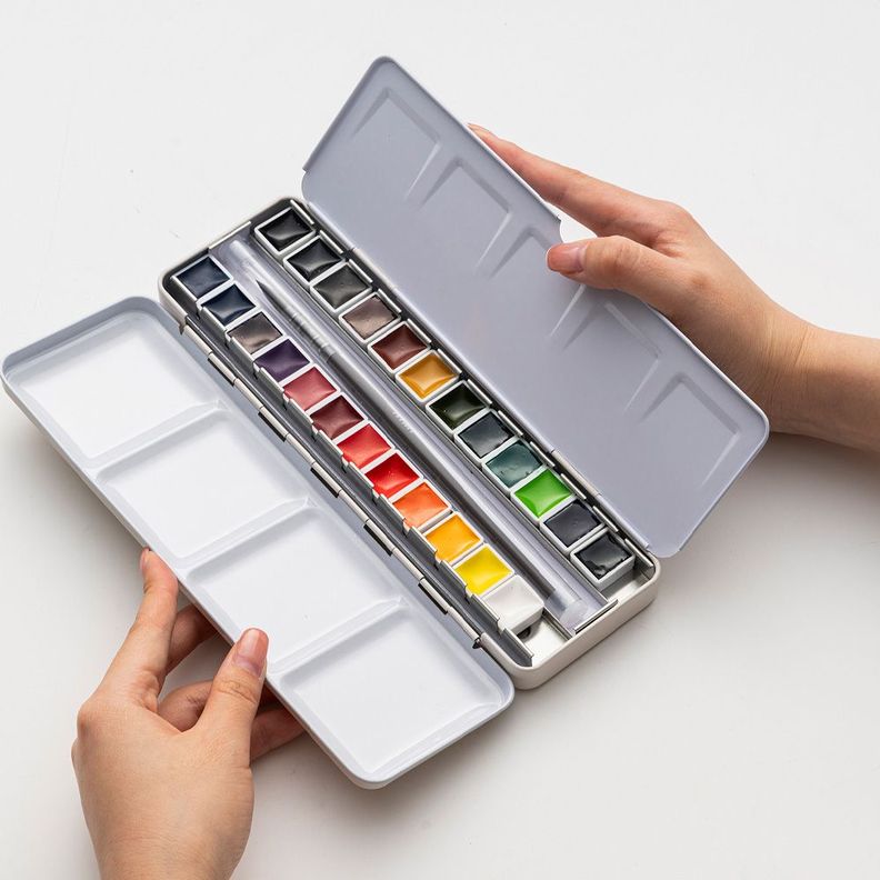 Set Himi 24 pintura acuarela, 2ml Surtido