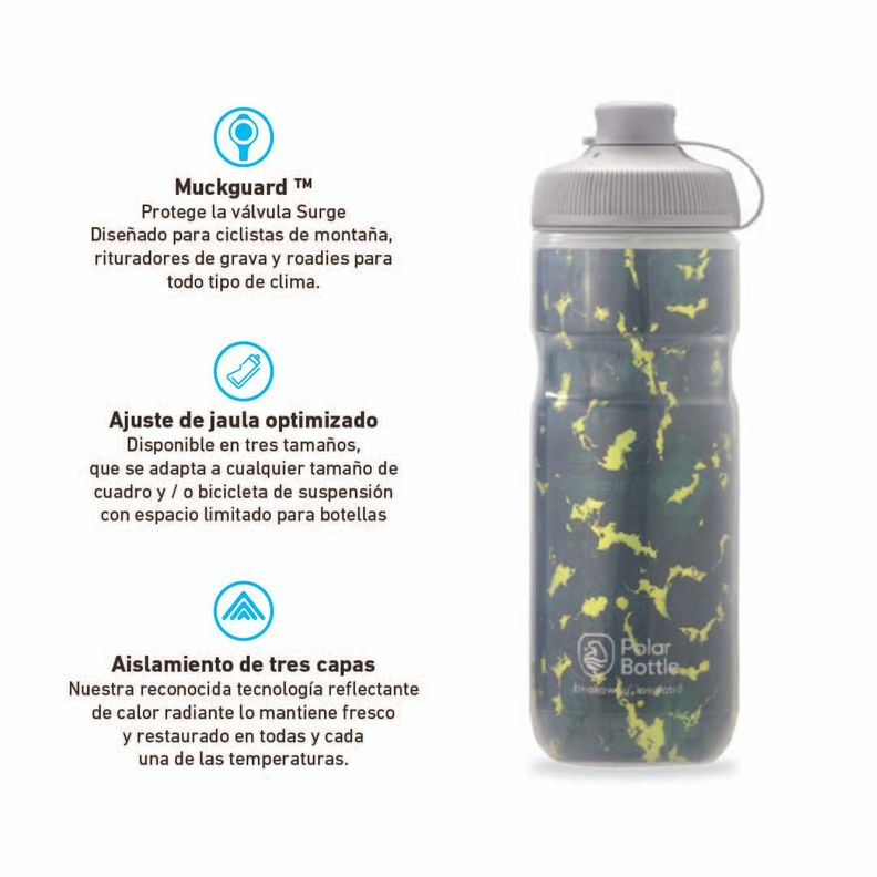 Botella Térmica Breakaway® Muck 20oz/600ml Polar Bottle-1