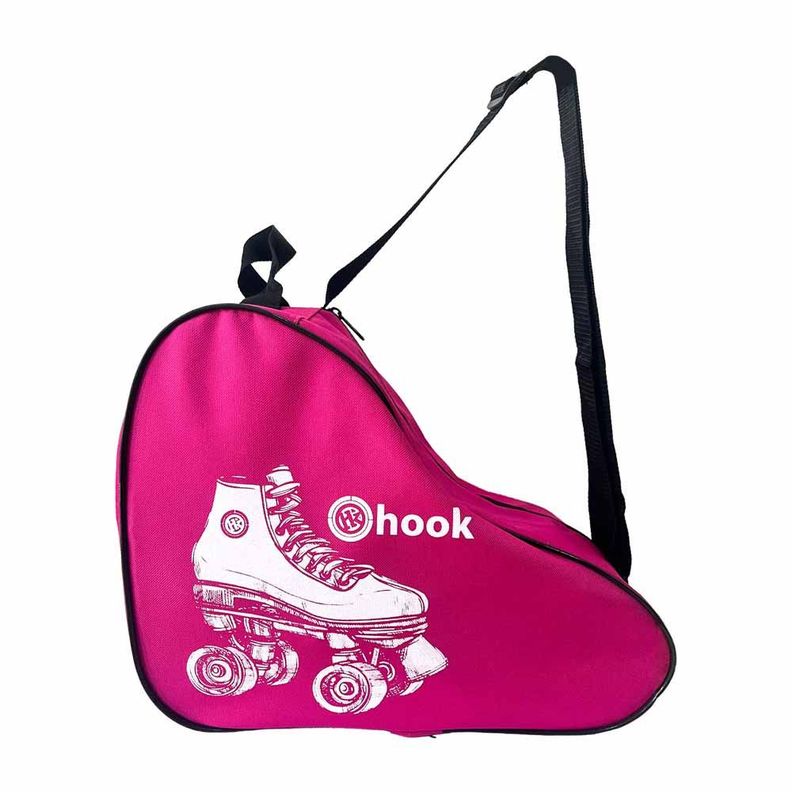 Bolso Para Patines Hook Fucsia Con Diseño-2