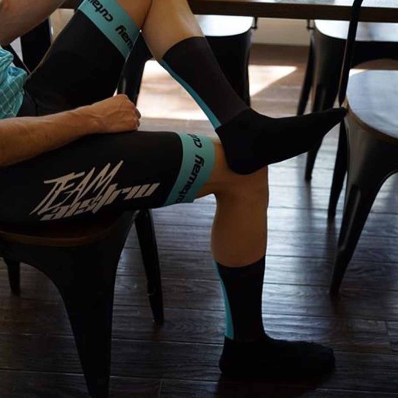 Calcetines Deportivos Aero Black Mcycle-3