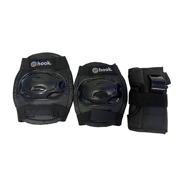 Set De Protecciones (rodilla-codo-muñeca) 309 Negra Talla L-0