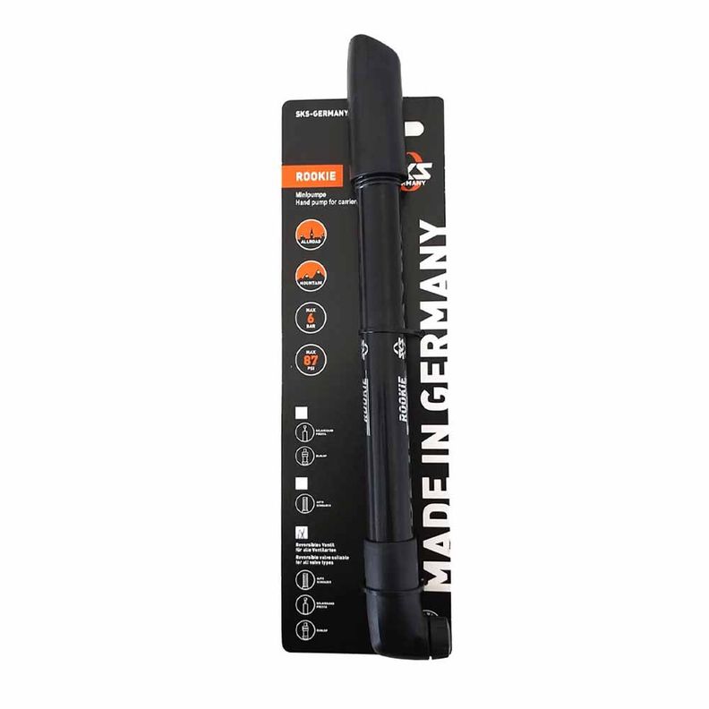 Bombín Mini Rookie -285mm De Mano Para Bicicleta-0