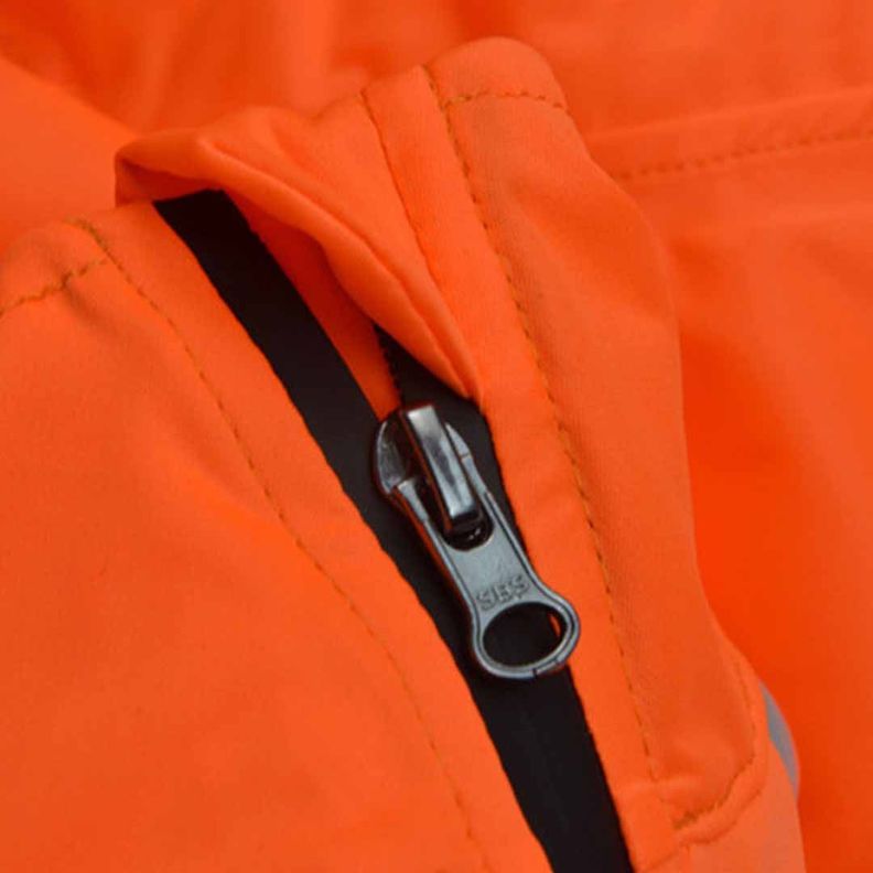Cortaviento Impermeable Orange-4