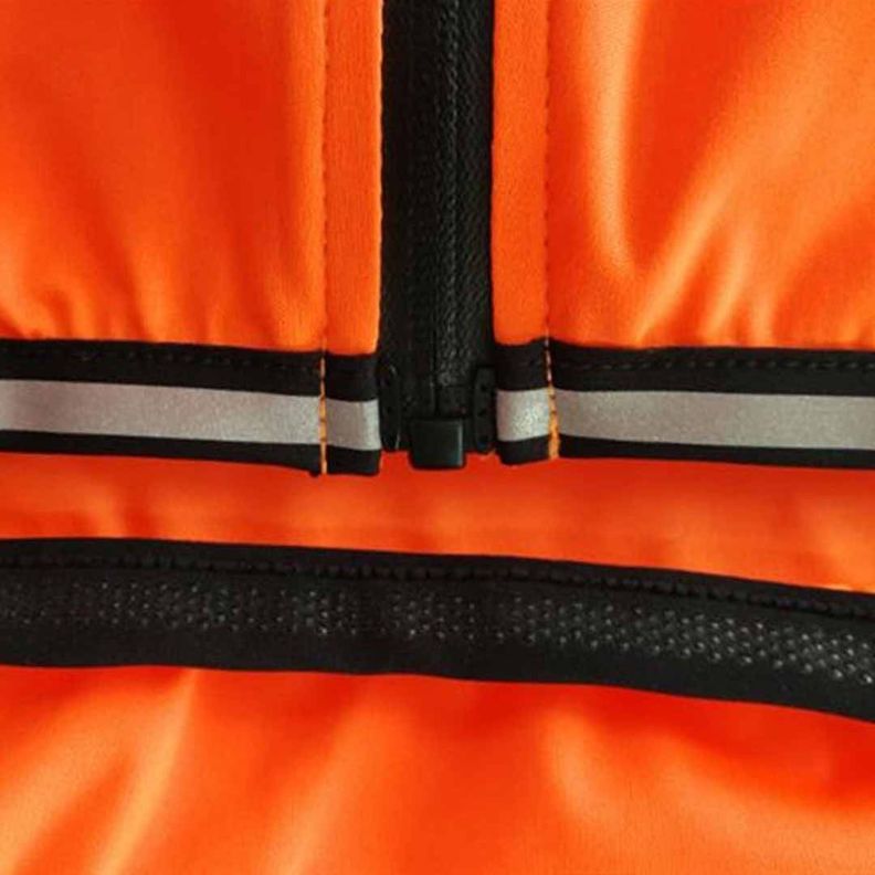 Cortaviento Impermeable Orange-5