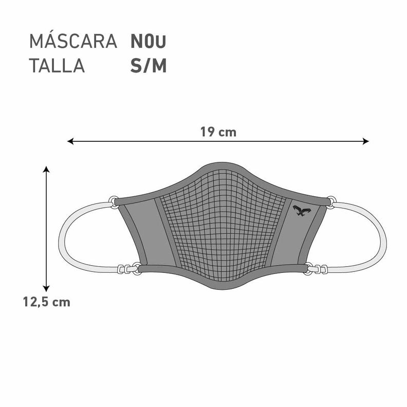 Mascara Deportiva Para El Uso Diario N0u - Grey S/m-2