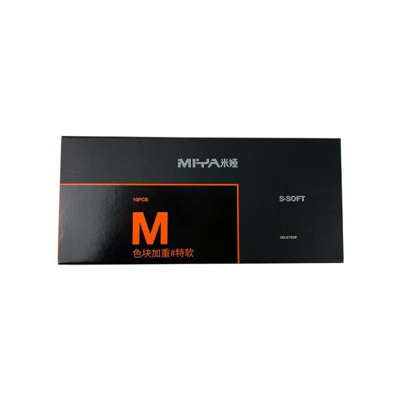 LÁPIZ DE CARBÓN MIYA M SERIES 10 UNDS, S-SOFT-0