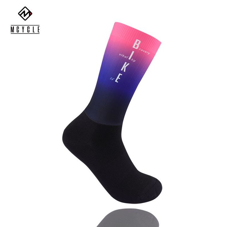 Calcetines Deportivos Mp013 Black/pink Mcycle-2