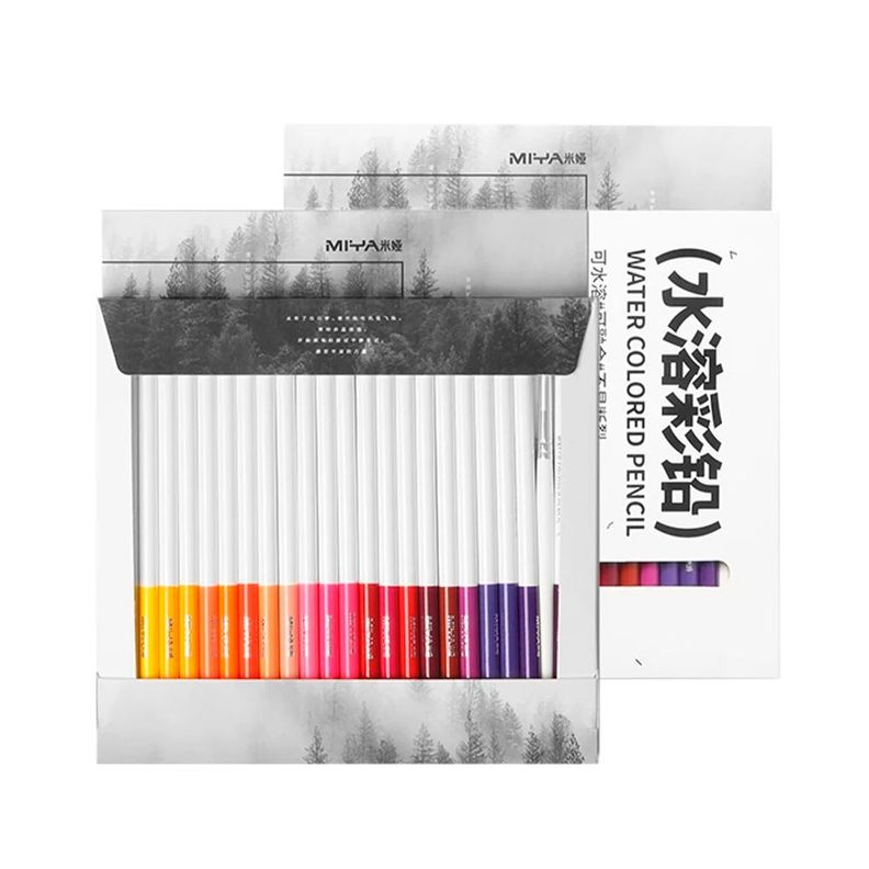MIYA Lapices Acuarelables 48 Colores Surtido
