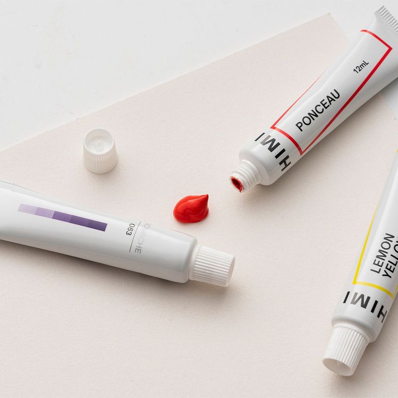 Set himi 18 tubos de pintura gouache 12ml-2