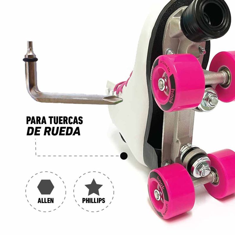 Herramienta Para Patines Hook /penny Red-5