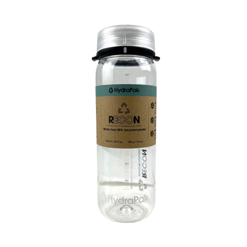 Botella De Hidratacion Ecologica Hydrapak Recon 750ml Blanco/Negro