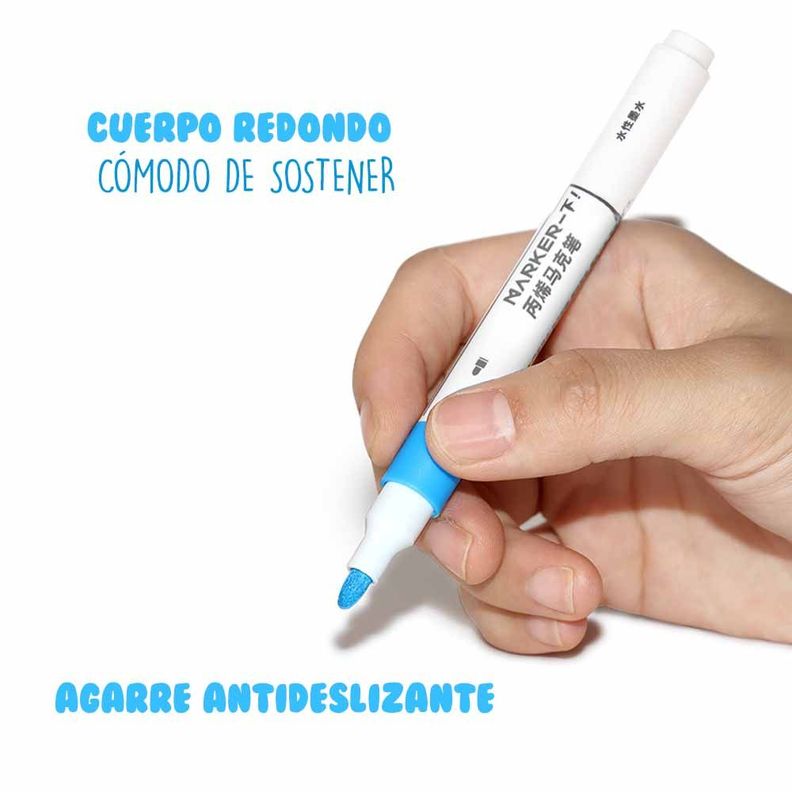 Himi - Miya Set De Marcadores Acrilicos 48 Colores-3