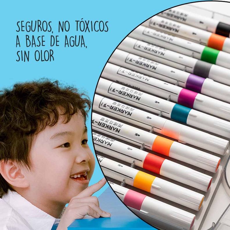 Himi - Miya Set De Marcadores Acrilicos 48 Colores-7