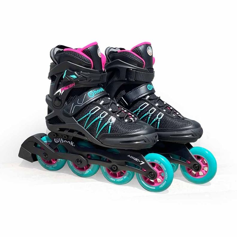 Patines Hook Fresh Rosado Azul-0