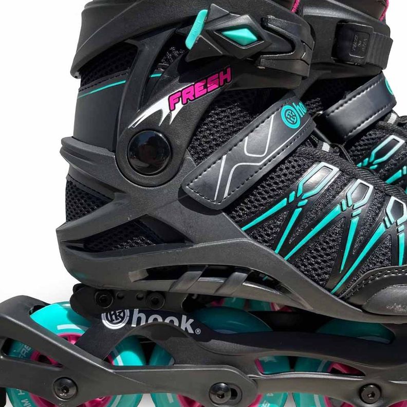 Patines Hook Fresh Rosado Azul-6