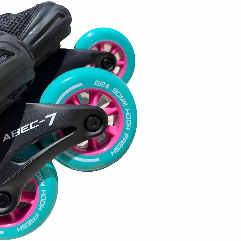 Patines Hook Fresh Rosado Azul-7