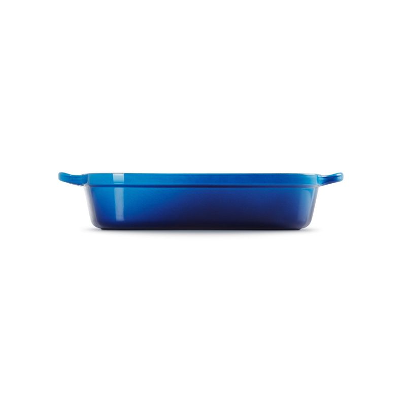 Le Creuset Bandeja Rectangular 33cm Azul Azure Hierro
