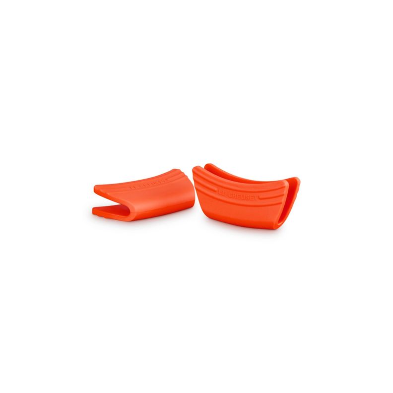 Le Creuset Protectores De Silicona Para Asas X2 Volcanico Naranjo