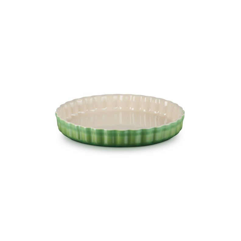 Le Creuset Molde de Tarta 28cm Verde Bamboo Ceramica