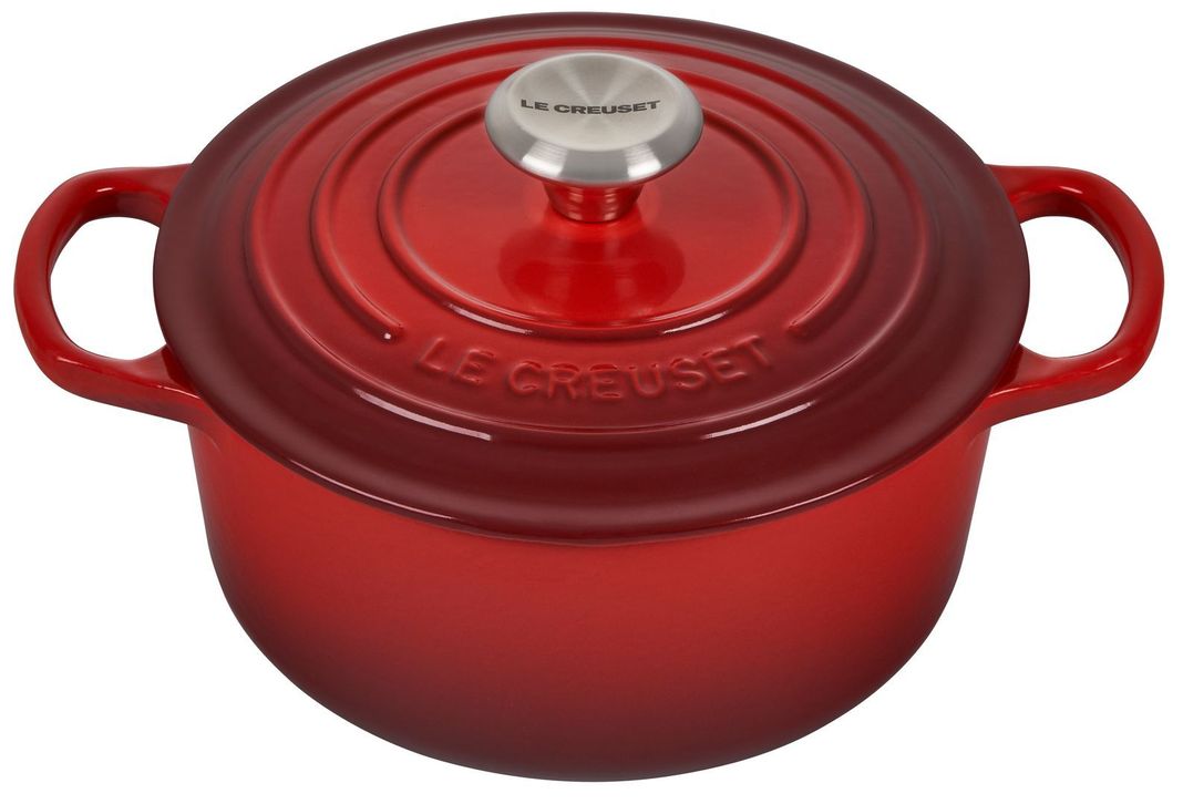 Cocotte Redonda 18cm Cereza-0