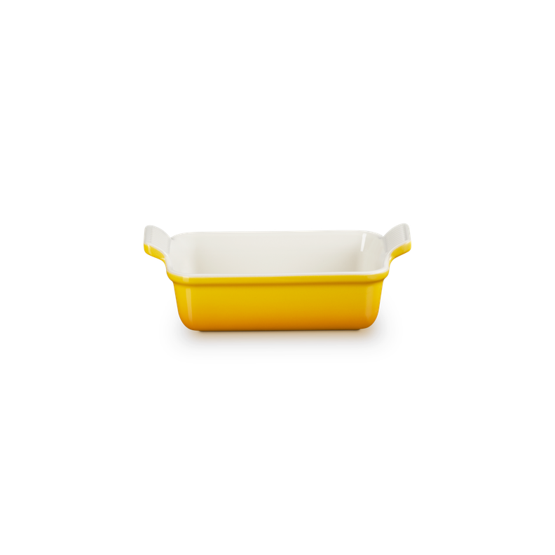 Le Creuset Bandeja Rectangular Heritage 19cm Nectar Ceramica Amarillo