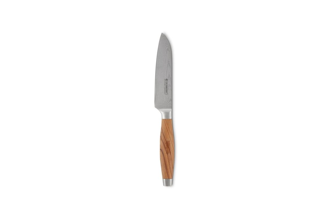 Cuchillo Santoku 15cm Mango Madera de Olivo-2