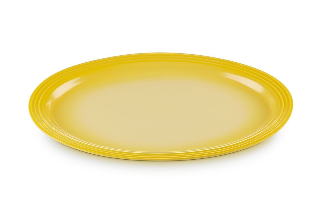 Bandeja Oval Vancouver 46cm Amarillo Soleil-1