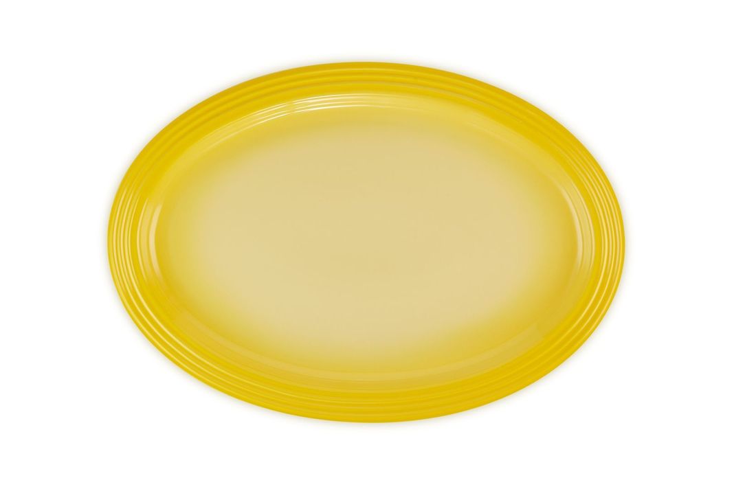 Bandeja Oval Vancouver 46cm Amarillo Soleil-0