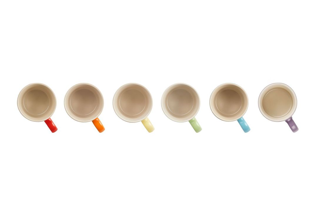 Set 6 Tazas 100ml Arcoiris-3