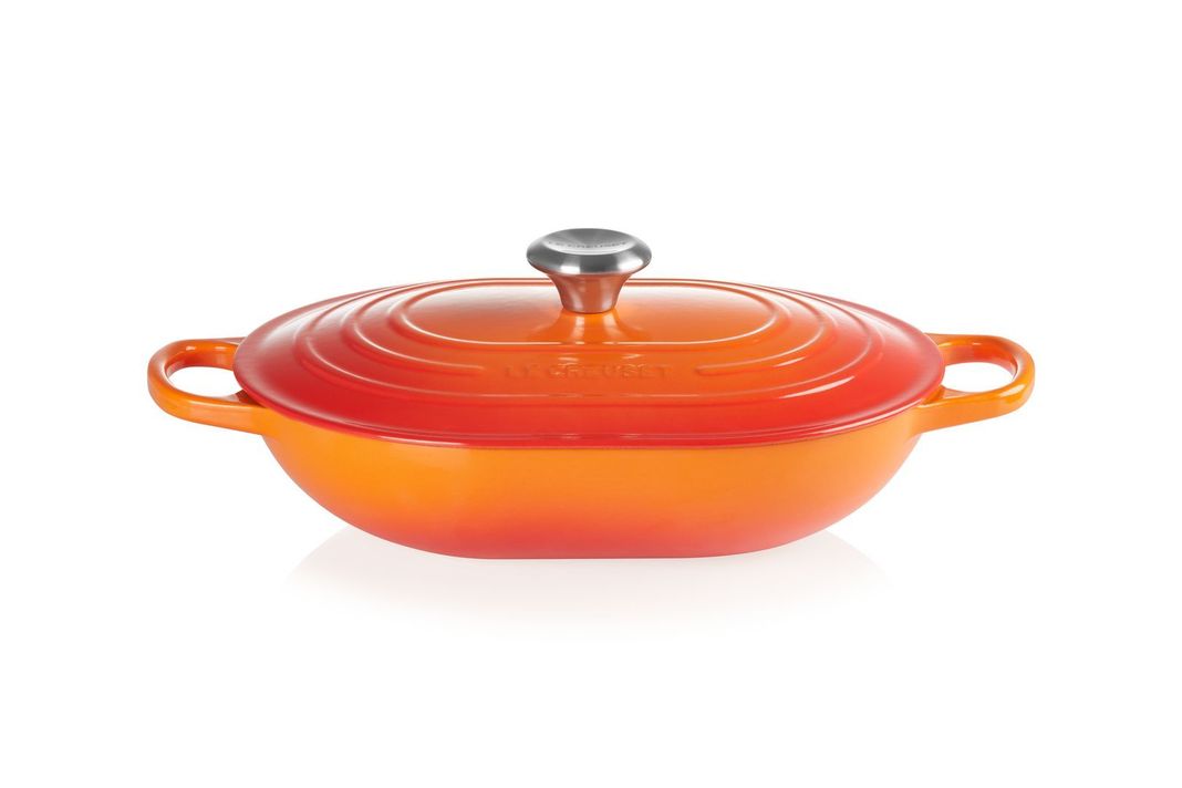 Cacerola Oblong 31cm Volcánica-0