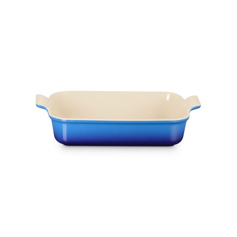 Le Creuset Bandeja Rectangular Heritage 32cm Azul Azure