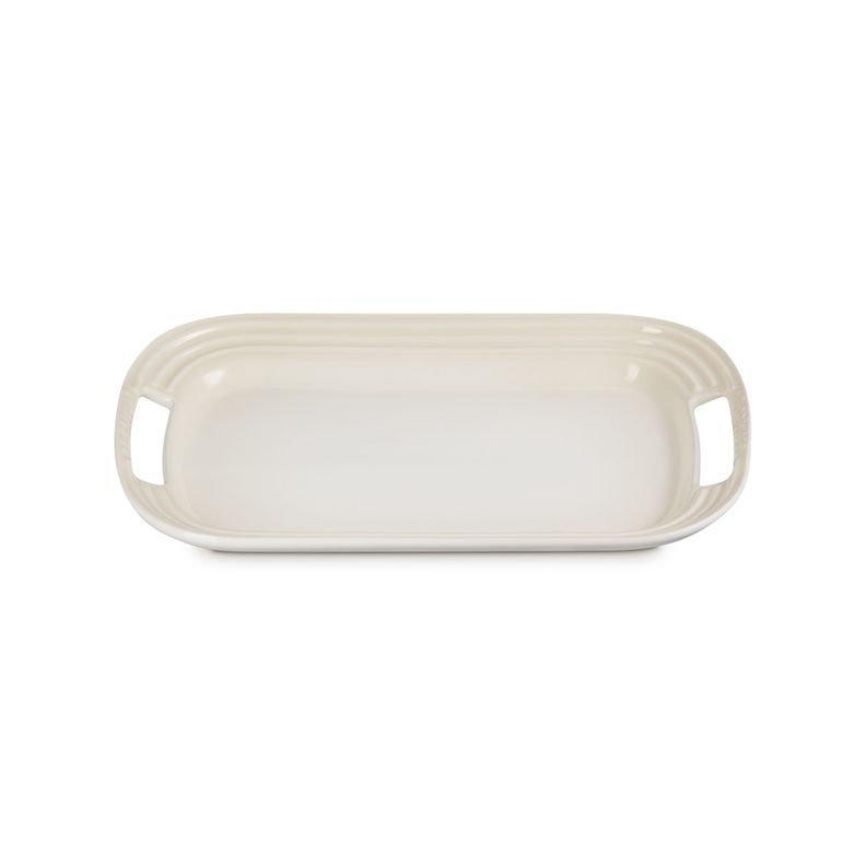 Le Creuset Bandeja para Servir 36cm Meringue Ceramica Crema