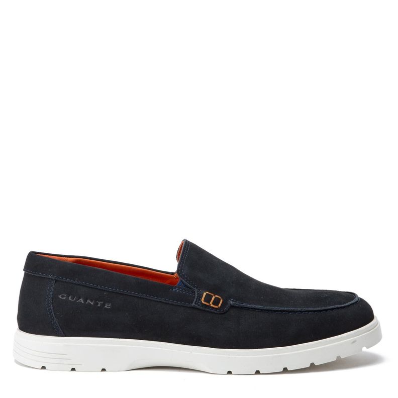 Mocasin de cuero hombre Guante marino Abu Dabi Azul CL 39 | UK 6.5 | 25.1 CM