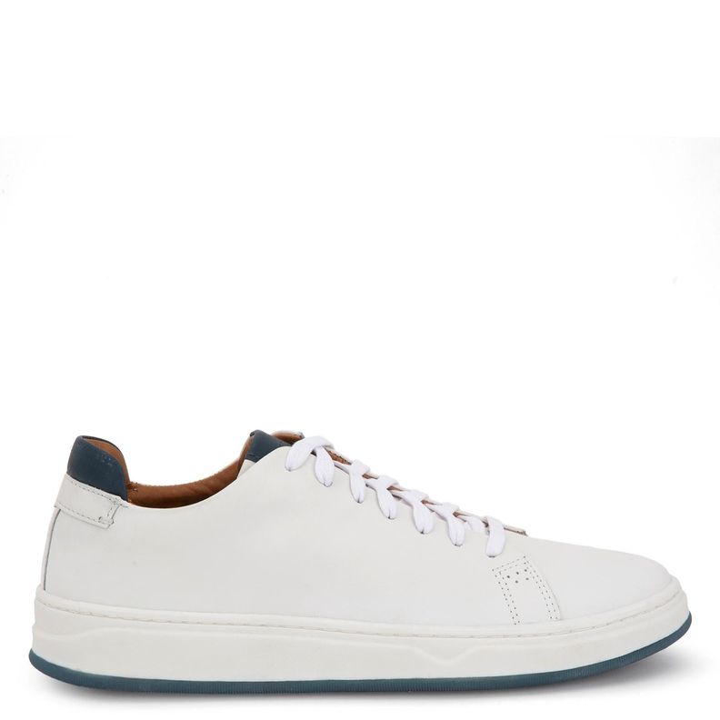 Zapatilla de cuero hombre Guante blanco Hamilton