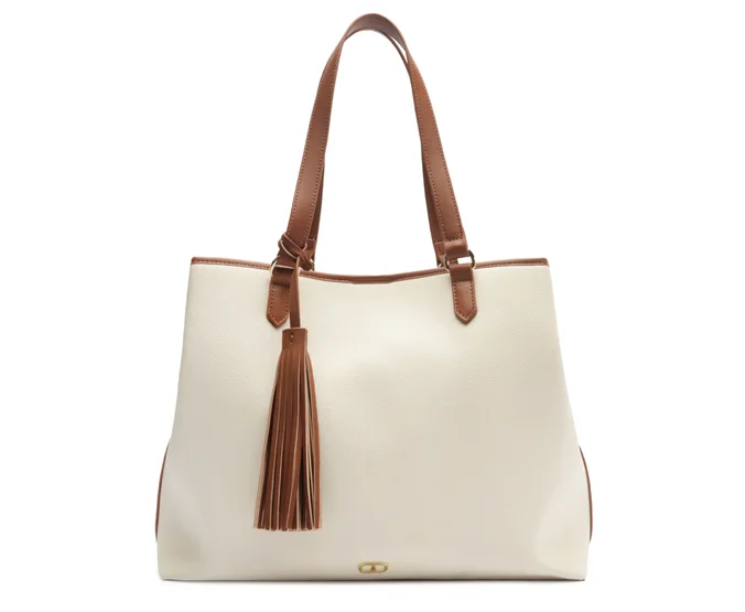 Cartera mujer Anacapri blanco Shopping