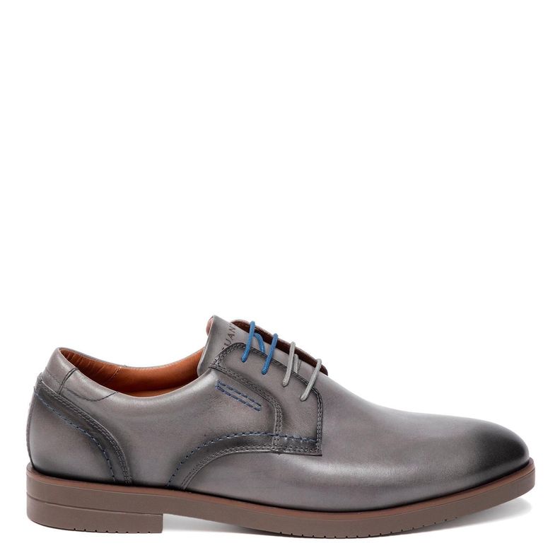 Zapato de cuero hombre Guante Grafito Dijon 0035531