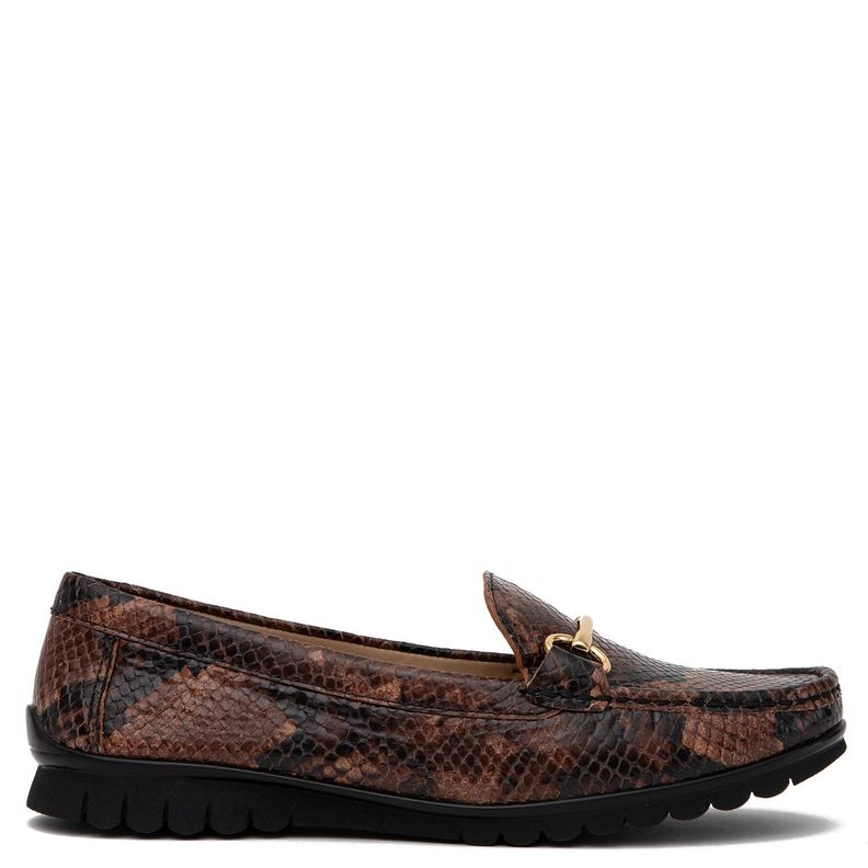 Mocasin de cuero mujer Gacel tostado Trini Cafe CL 35 | UK 3.5 | 22.5 CM