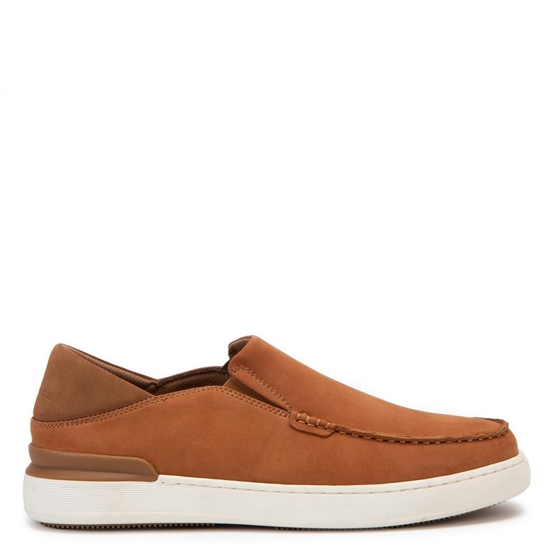 Zapatilla de cuero hombre Guante camel Broome