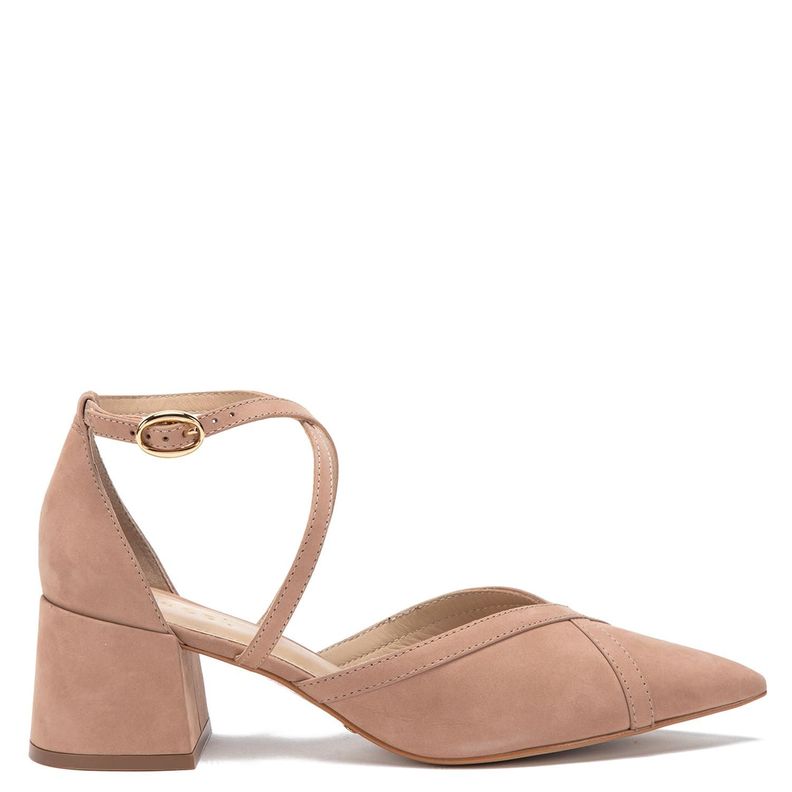 Zapato de cuero mujer Gacel camel Danna