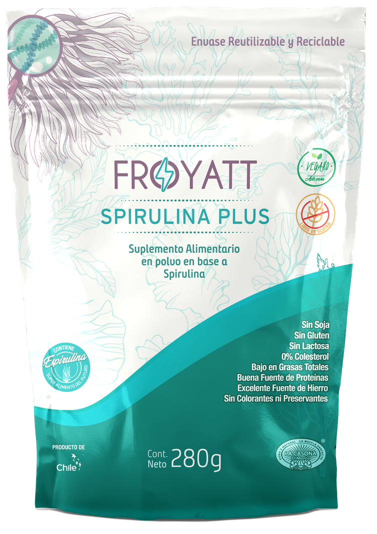 Froyatt Spirulina Plus Alimento Funcional - 280 g-0
