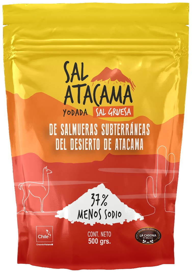 Sal Atacama Gruesa Reducida en Sodio - 500 g-0