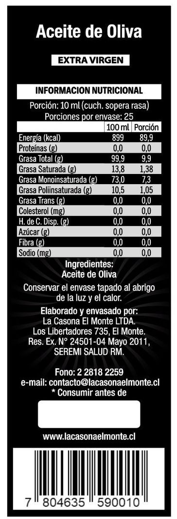 Aceite Gourmet De Oliva - 250 cc-2