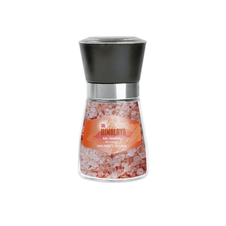 Sal Rosada Del Himalaya Moledor Bajo - 180 g-0