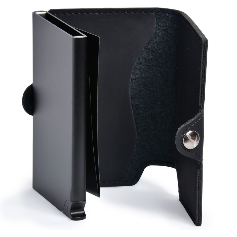 Billetera Tarjetero Limited Slim Black Monedero-1