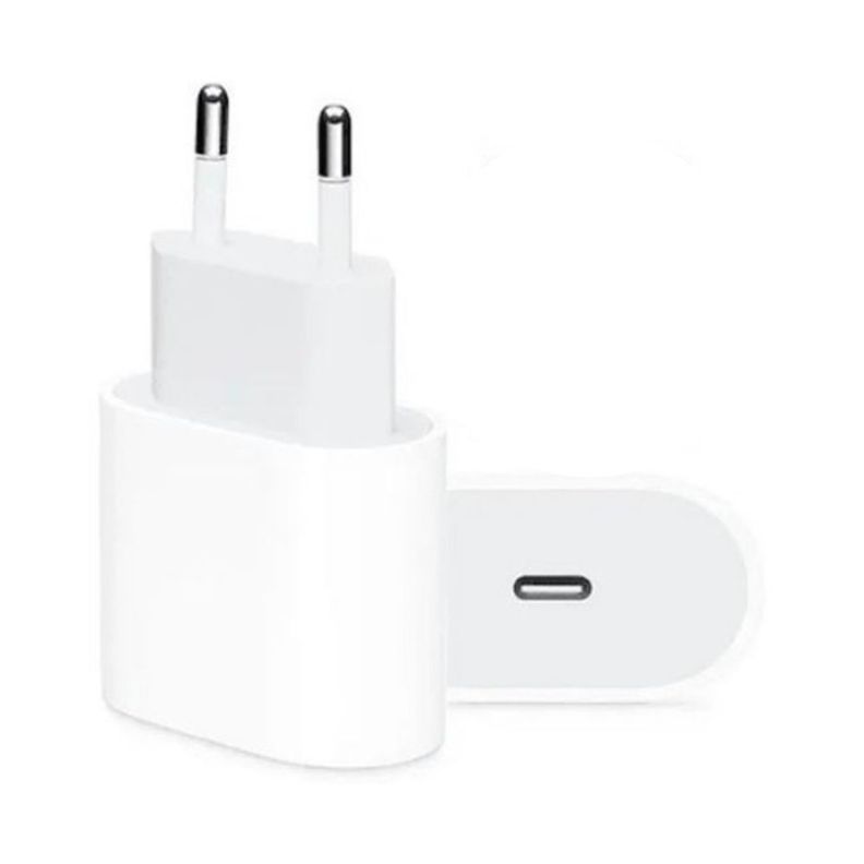 Cargador Adaptador Rápido 18w USB C  Para iPhone -0