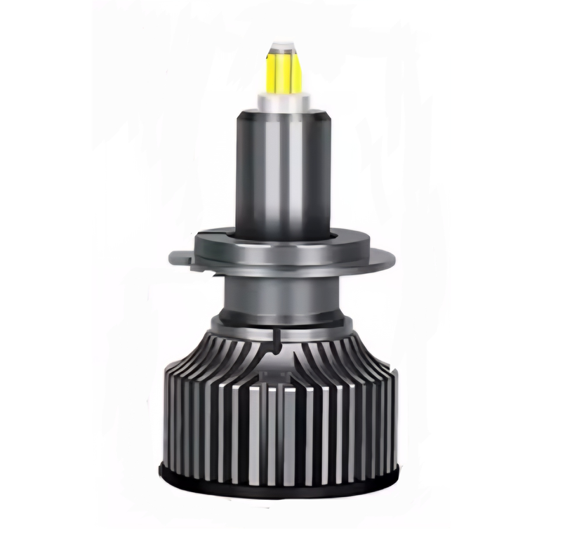 Ampolletas Mini turbo Led 360 30000lm Canbus Para Foco Lupa H7 Negro