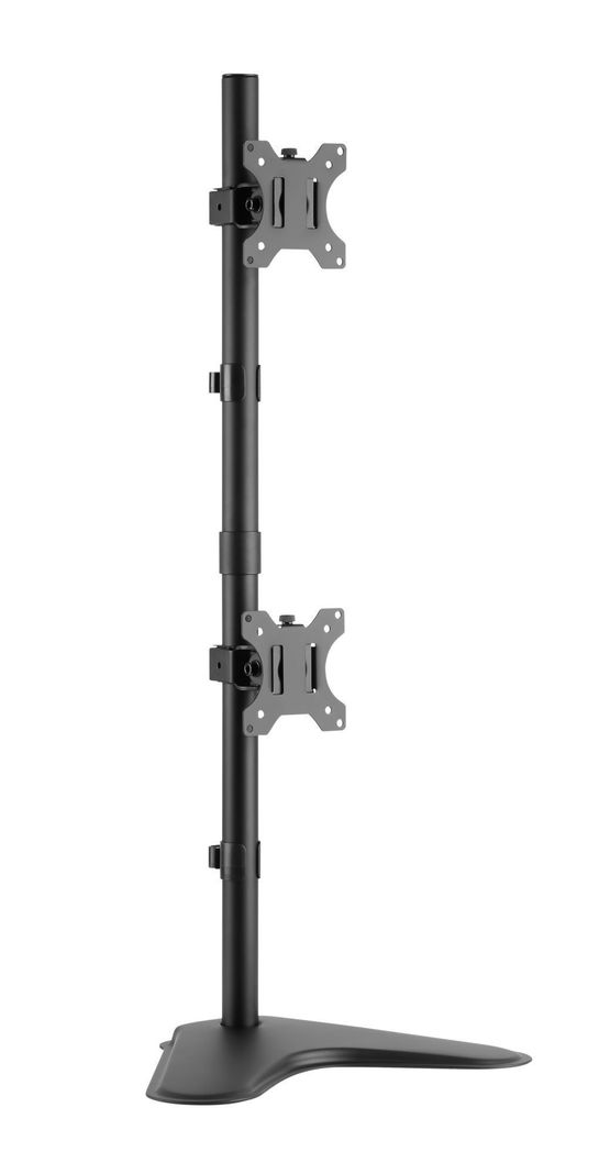 Soporte con Base Vertical para 2 Monitores  13" ~ 32" 16kg  SBRM722  Brasforma