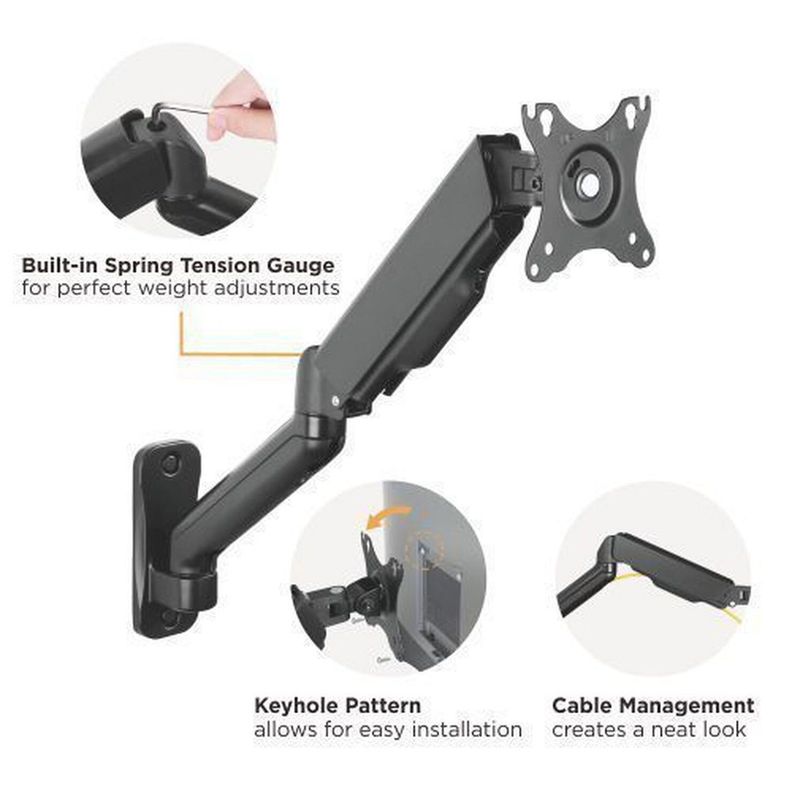 Soporte para Monitor Con Brazo 17" a 32 " 9Kg-5